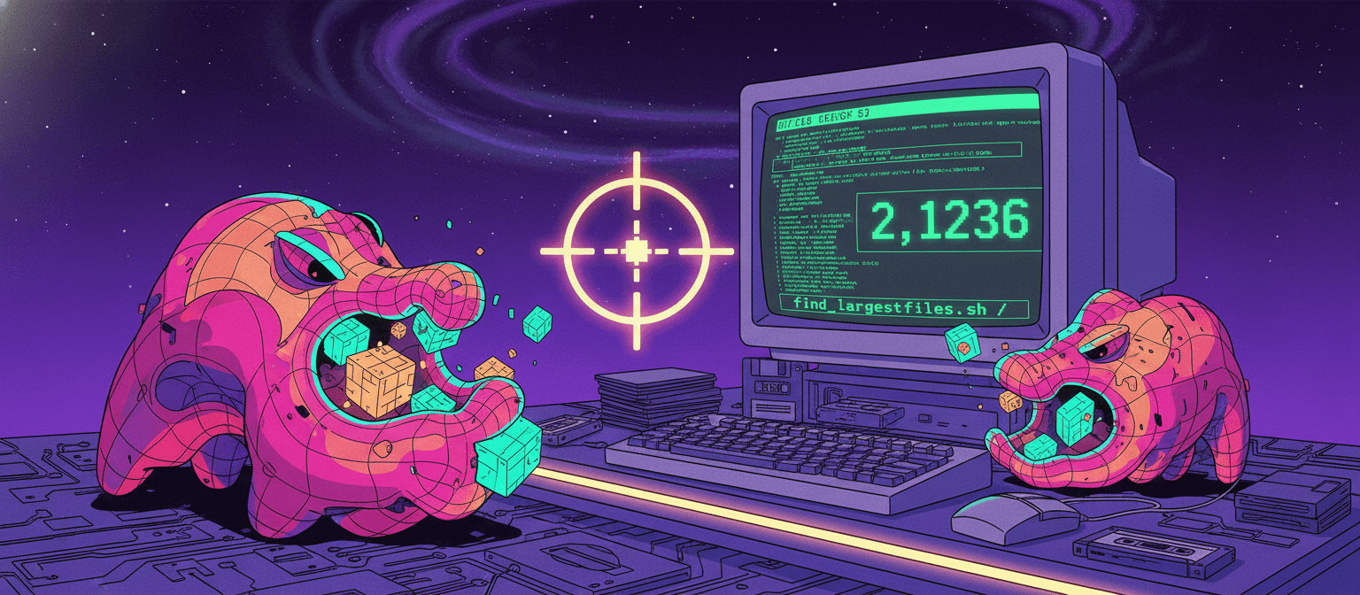 Hunting Disk Hogs on Ubuntu: A Shell Script for Finding the Largest Files