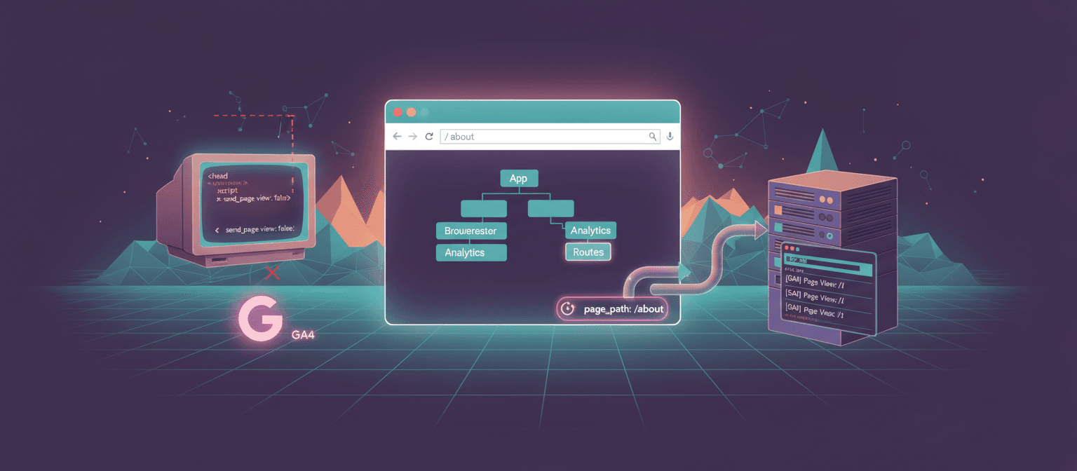 Tracking Page Views in a React SPA with Google Analytics 4