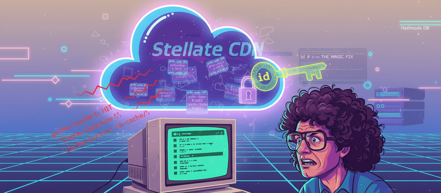 How I Fixed the Hashnode GraphQL API Stale Cache Bug (Stellate CDN)